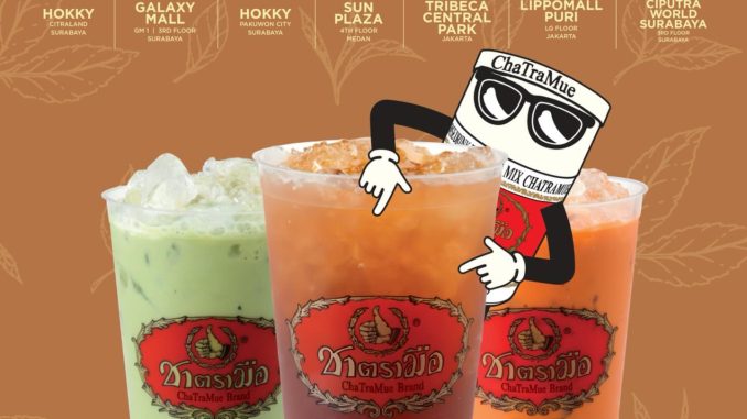 Promo ChaTraMue Thai Lemon Tea Rp. 10.000 periode 23 February – 1 March 2026