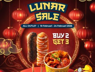 Promo Cheon Lunar Sale BUY 2 GET 3 bonus Sausage Corndog Februari 2026