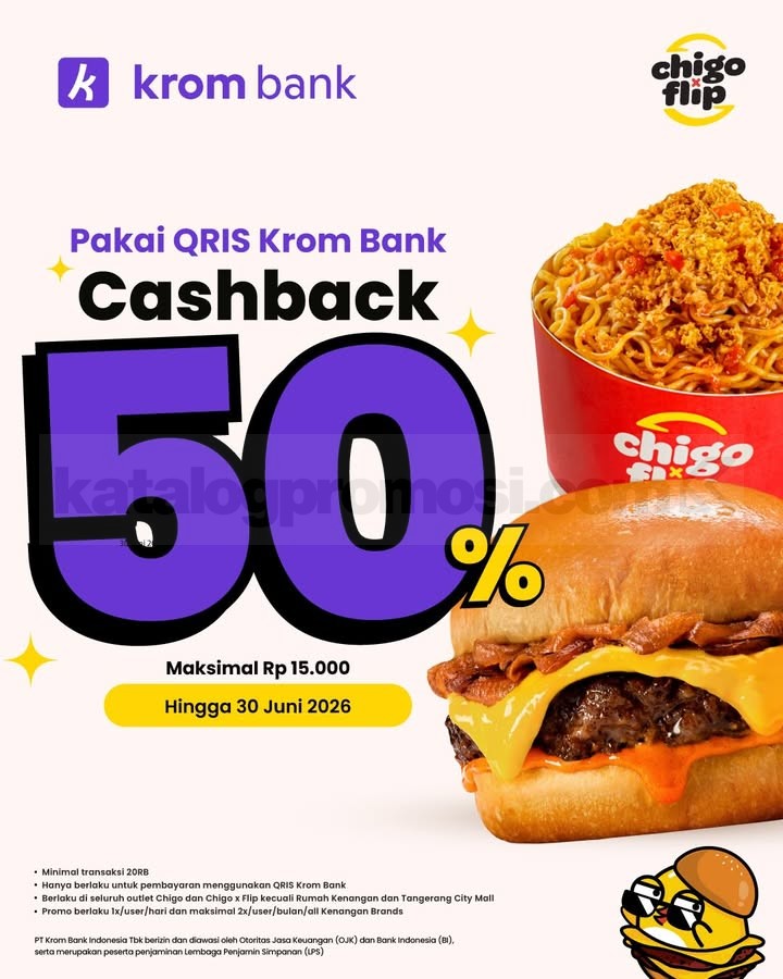 Promo Chigo x Flip Bank Partner Cashback Hingga 50% Promo Chigo x Flip Bank Partner Cashback Hingga 50% 5