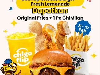 Promo Chigo x Flip HUT BCA 69 Gratis Menu Pilihan periode 21 – 22 Februari 2026 metode pembayaran BCA