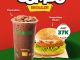 Promo Circle K Combo Reguler Rp. 37.000 paket burger dan minuman Chocomaltine