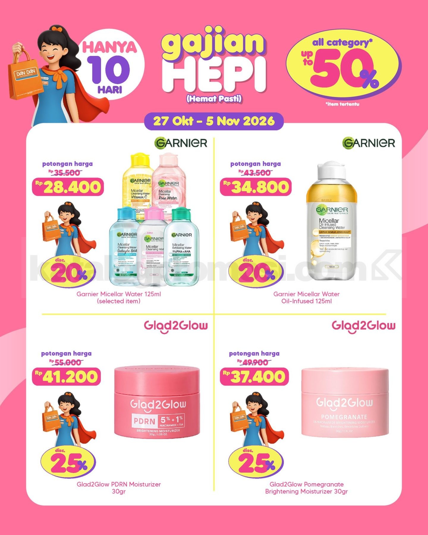 Promo DAN+DAN Payday Sale Diskon hingga 50% Promo DAN+DAN Payday Sale Diskon hingga 50% 10