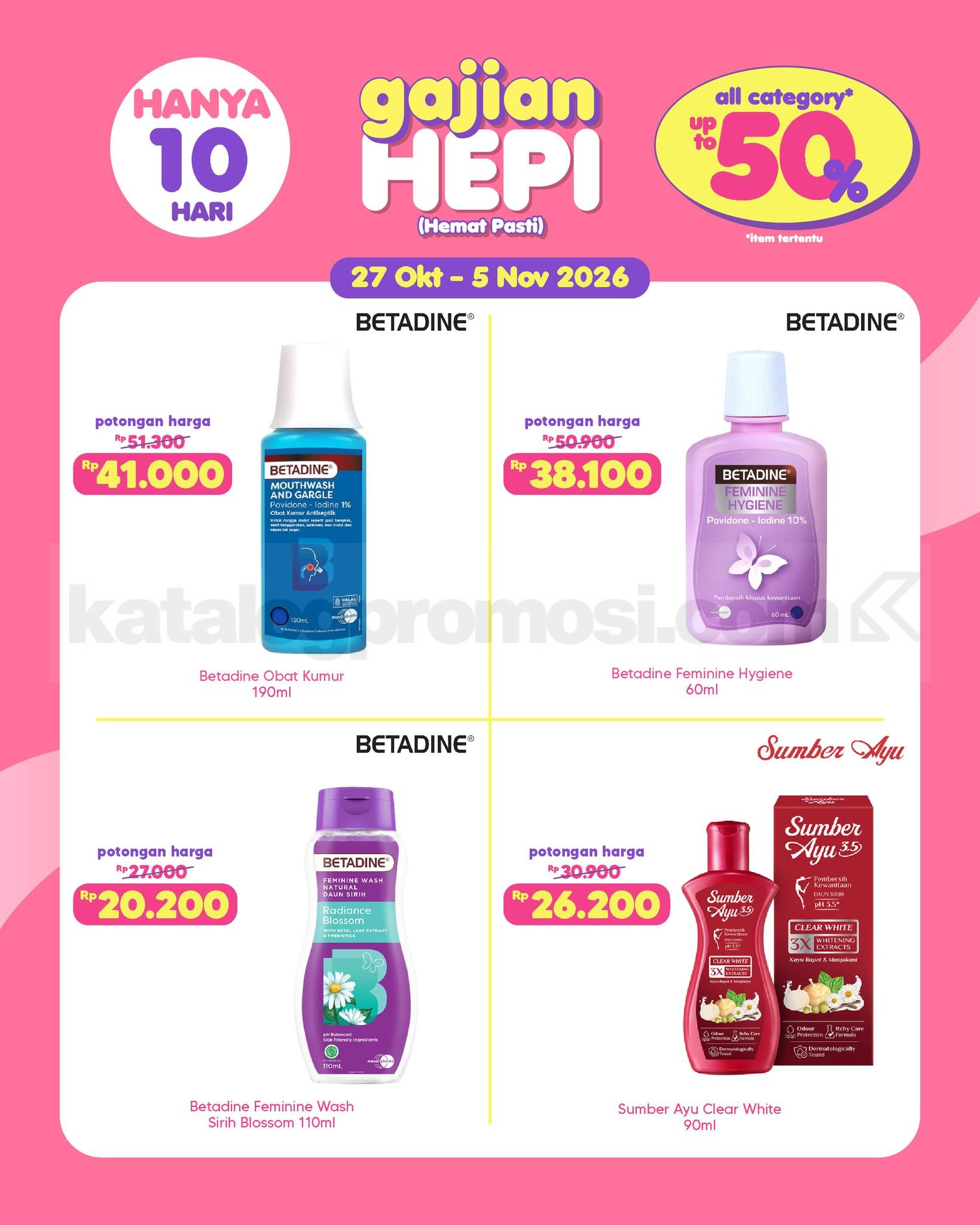 Promo DAN+DAN Payday Sale Diskon hingga 50% Promo DAN+DAN Payday Sale Diskon hingga 50% 17