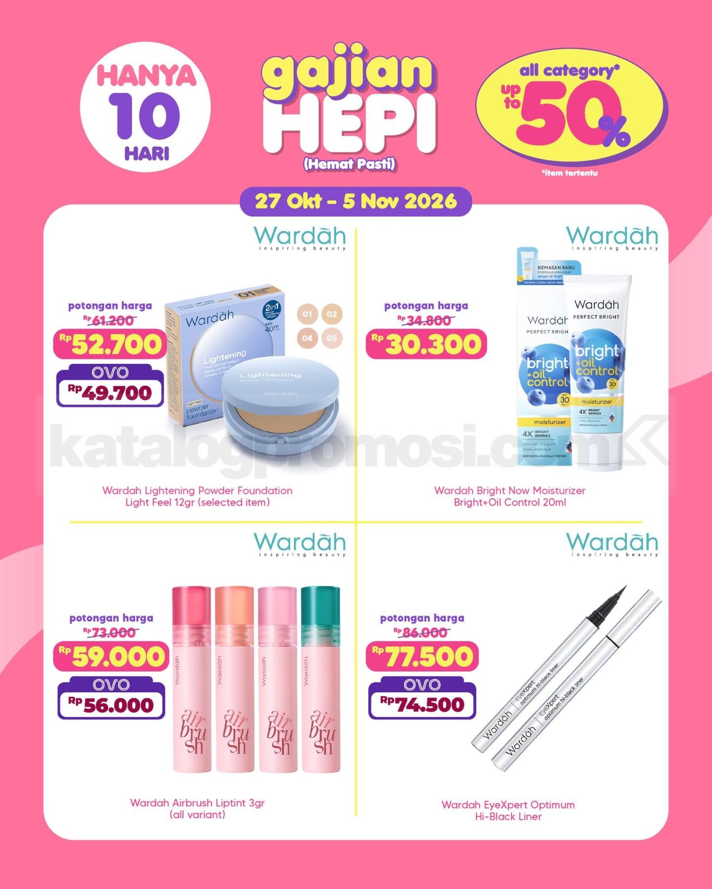 Promo DAN+DAN Payday Sale Diskon hingga 50% Promo DAN+DAN Payday Sale Diskon hingga 50% 20