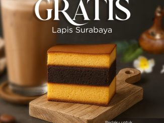 Promo DEWATA HUT BCA 69 GRATIS Lapis Surabaya periode 21 – 22 Februari 2026 transaksi min Rp. 269.000