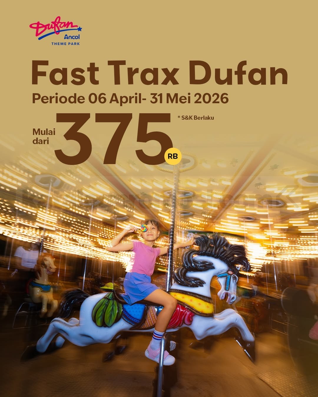 Promo Dufan Tiket Fast Trax mulai Rp. 375.000 Promo Dufan Tiket Fast Trax mulai Rp. 375.000 akses jalur cepat wahana favorit