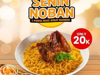 Promo Emados Senin Noban 1 Porsi Ayam Nasi Mandhi Rp. 20.000