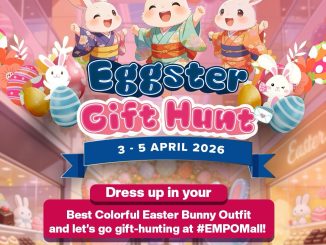 Promo Emporium Pluit Mall Eggster Gift Hunt berburu hadiah Easter