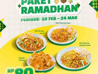 Promo Es Teler 77 Paket Ramadhan Rp. 80.000 dengan 4 menu favorit untuk dine in