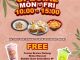 Promo Fat Bubble Beli Menu Gratis Smoothies pasta rice bowl weekdays