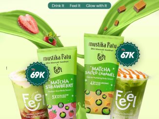 Promo Feel Matcha x Mustika Ratu Bundle mulai Rp. 67.000 dengan matcha large dan body serum