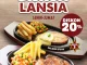 Promo Fiesta Steak Lansia Diskon Hingga 20% untuk menu healthy & high protein selama Agustus 2026.