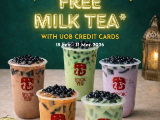 Promo Fook Yew Ramadhan Special Gratis Milk Tea Rp. 150.000 dengan Kartu Kredit UOB