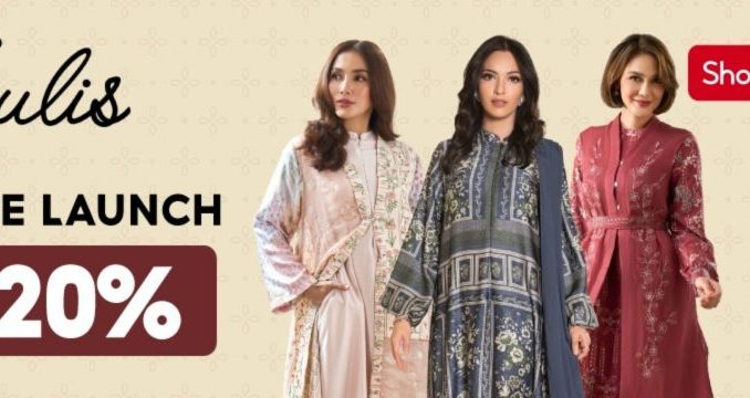 Promo Geulis Exclusive Launch Diskon 20% koleksi terbaru di Shopee Mall
