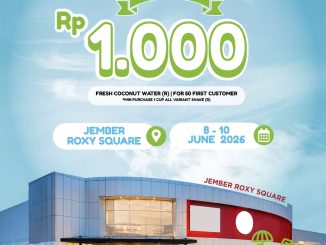 Promo Gococo Soft Opening Cup Kedua Rp. 1.000 beli All Variant Shake dapat Fresh Coconut Water Rp. 1.000