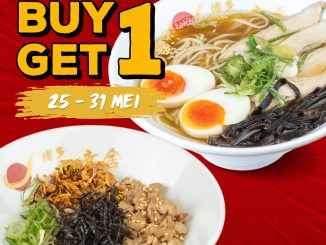 Promo Hakata Ikkousha Buy 1 Get 1 Free Ramen gratis pilihan ramen favorit di Semarang