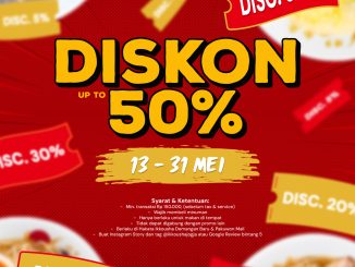 Promo Hakata Ikkousha Jogja Diskon hingga 50% untuk dine in di outlet tertentu hingga 31 Mei