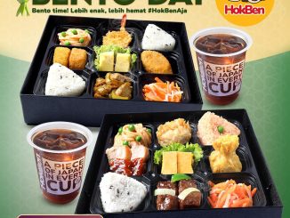 Promo HokBen Bento Day Irodori Bento mulai Rp. 54 ribuan paket lengkap dengan Lemon Tea