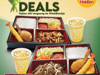 Promo HokBen Payday Deals Bento Special Rp. 50.000 paket 2 Bento Special dan 2 Ocha