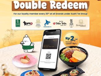 Promo Hokkaido-Ya Double Redeem 1 Point Rp. 2 untuk Loyalty Members 20 Februari 2026