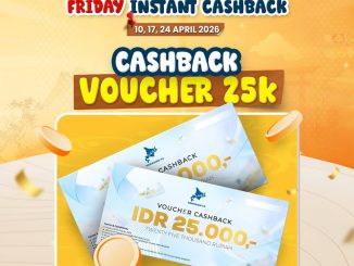 Promo Hokkaido-Ya Friday Instant Cashback Rp. 25.000 dengan minimum transaksi Rp85.000 hari Jumat April