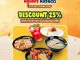 Promo Hokkaido-Ya Monday Madness Diskon 25% minimum transaksi Rp. 60.000 April 2026