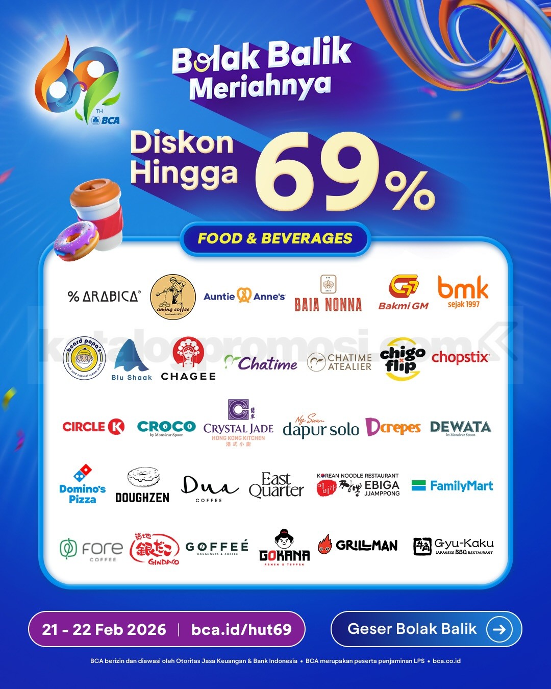 Promo HUT BCA 69 Diskon Hingga 69% Harga Serba 69 Promo HUT BCA 69 Diskon Hingga 69% Harga Serba 69 2