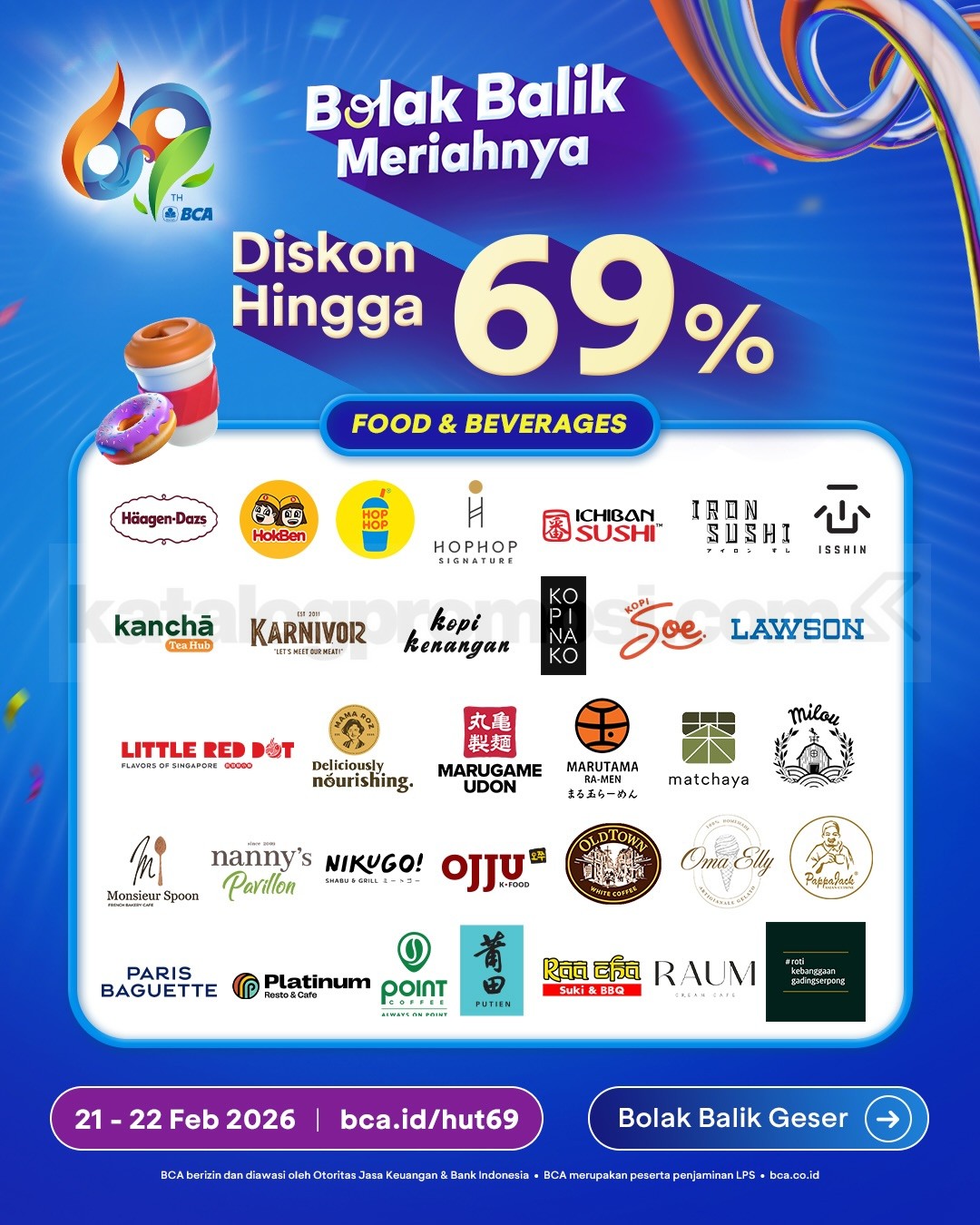 Promo HUT BCA 69 Diskon Hingga 69% Harga Serba 69 Promo HUT BCA 69 Diskon Hingga 69% Harga Serba 69 3