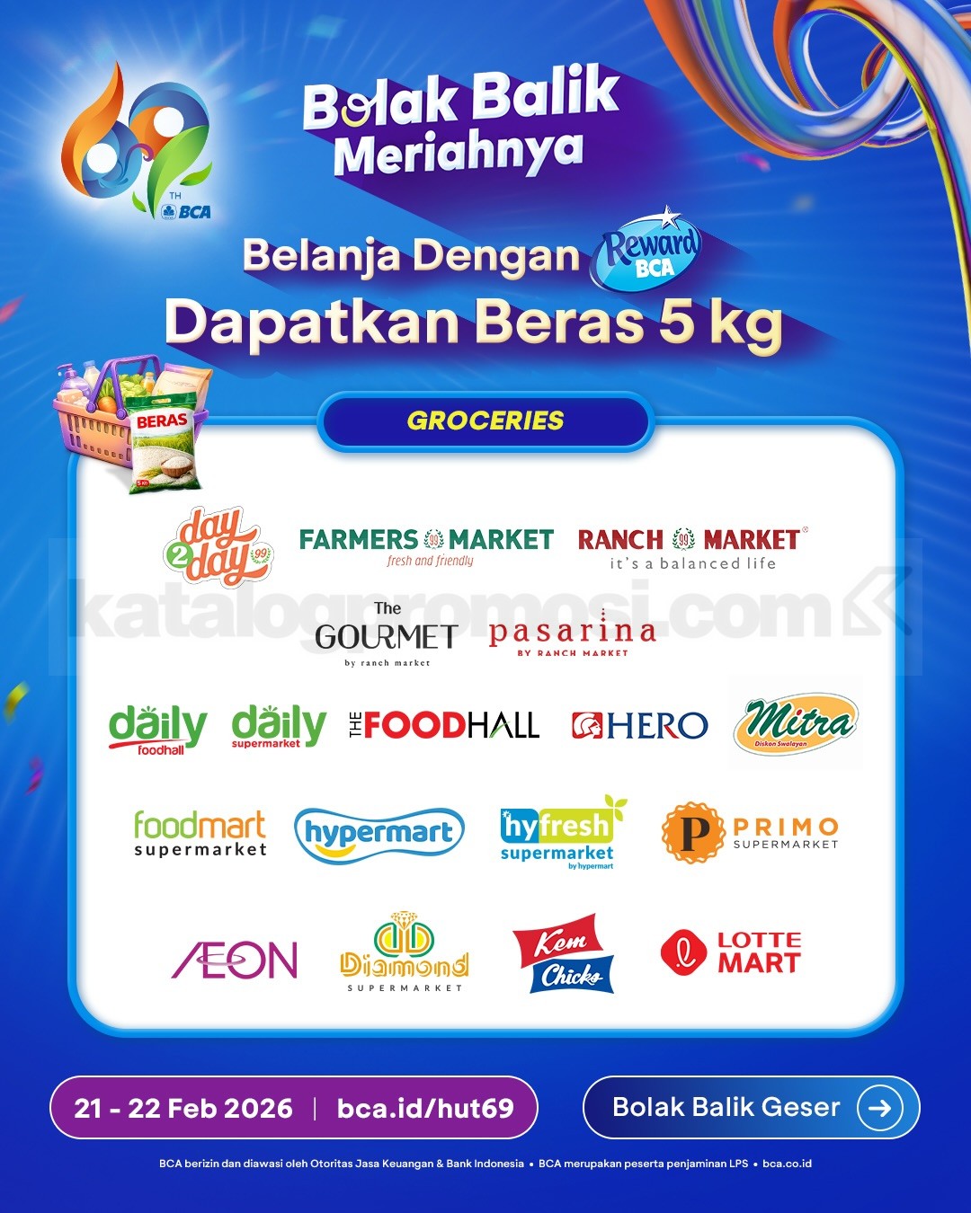 Promo HUT BCA 69 Diskon Hingga 69% Harga Serba 69 Promo HUT BCA 69 Diskon Hingga 69% Harga Serba 69 7