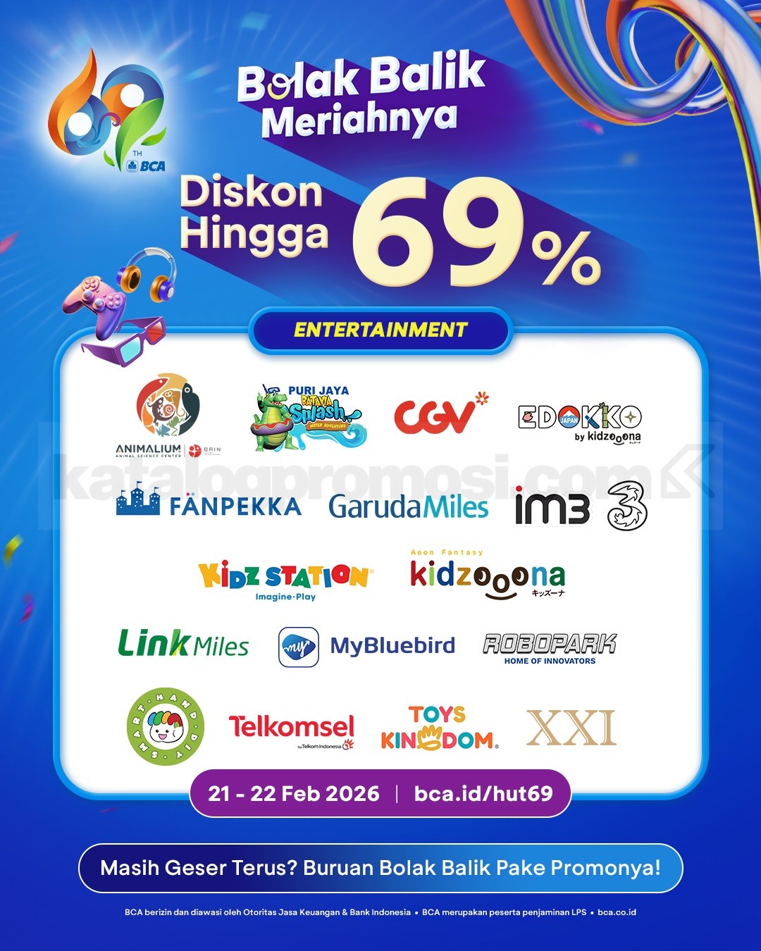 Promo HUT BCA 69 Diskon Hingga 69% Harga Serba 69 Promo HUT BCA 69 Diskon Hingga 69% Harga Serba 69 10