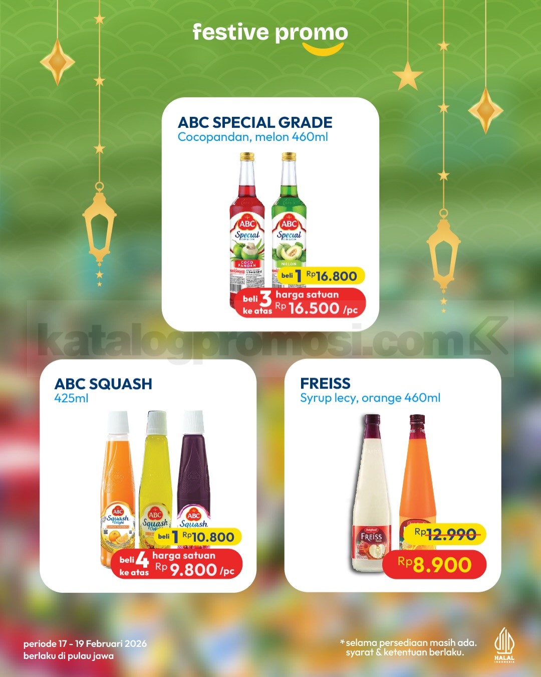 Promo Hypermart Ramadan Biskuit dan Sirup 17-19 Februari 2026 Promo Hypermart Ramadan Biskuit dan Sirup 17-19 Februari 2026 10