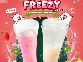 Promo Ichiban Sushi NEW! Cloud Freezy Series cuma Rp. 23.000 dengan dua varian minuman pink creamy
