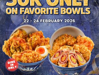 Promo Ichidon Opening Alam Sutera Favorite Bowl Rp. 50.000 22 – 24 Februari 2026 dine in only belum termasuk pajak