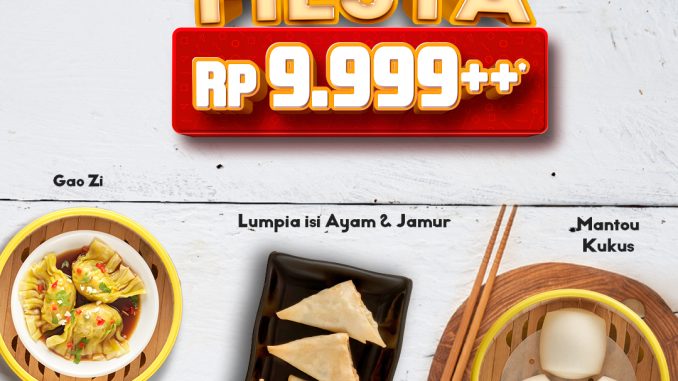 Promo Imperial Kitchen Dimsum Fiesta mulai Rp. 9.999++ pilihan dimsum hemat