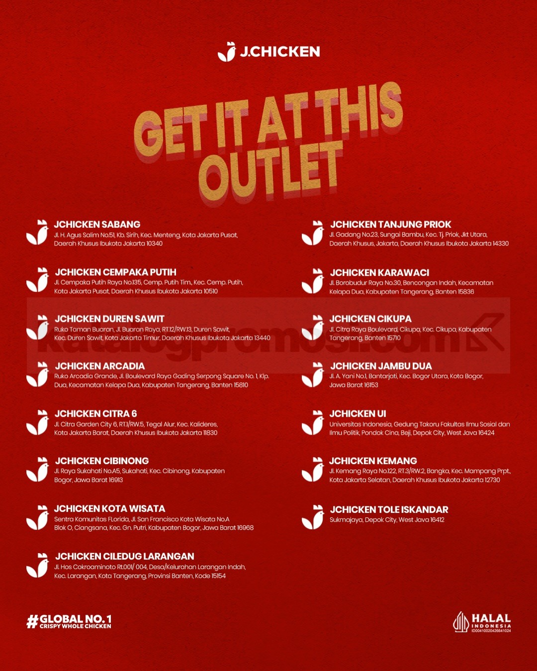 Promo J.CHICKEN Japanese Orleans Chicken Burger Buy 1 Get 1 Promo J.CHICKEN Japanese Orleans Chicken Burger Buy 1 Get 1 1