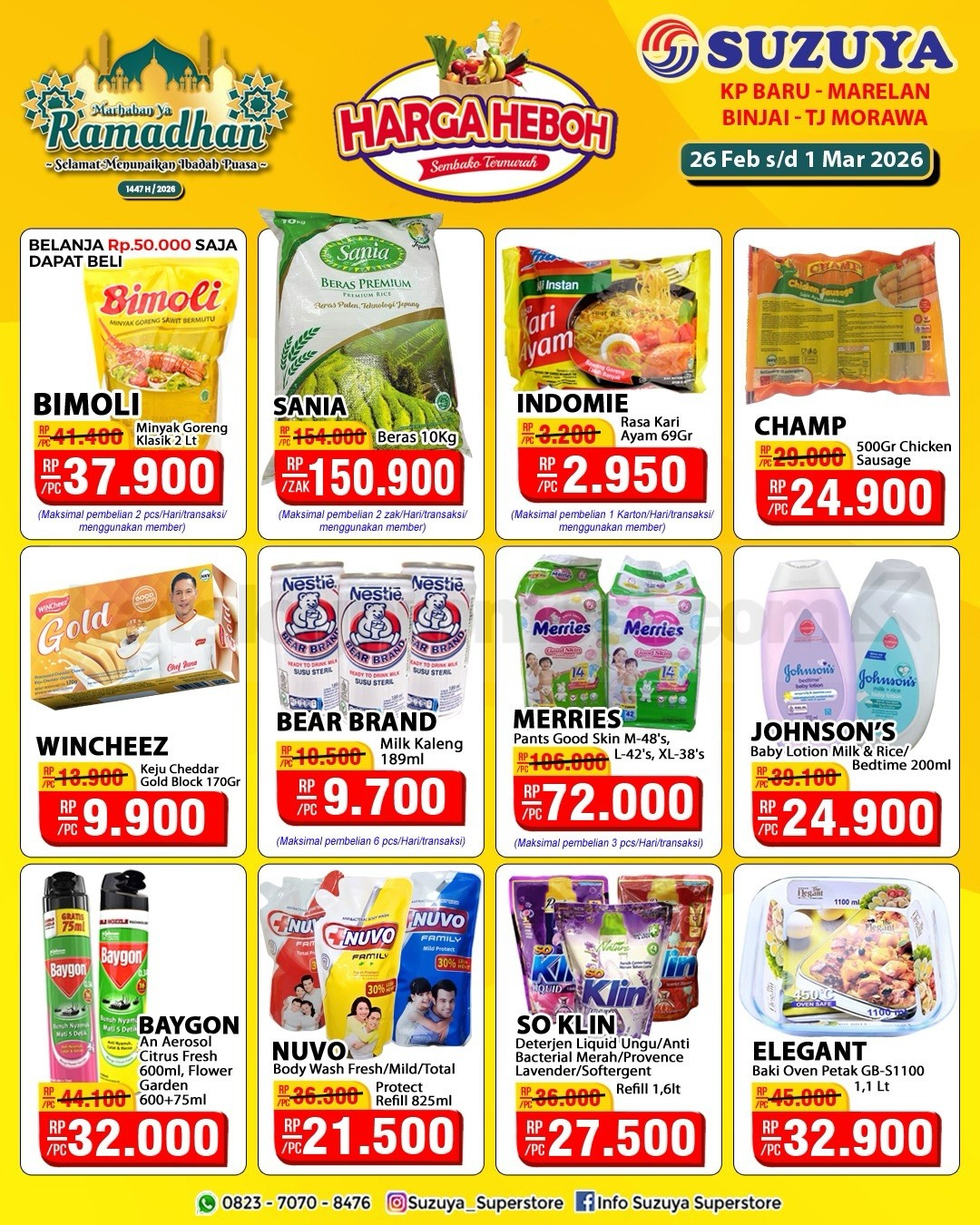 Promo JSM SUZUYA SUPERSTORE 26 Februari - 01 Maret 2026 Promo JSM SUZUYA SUPERSTORE 26 Februari - 01 Maret 2026 1