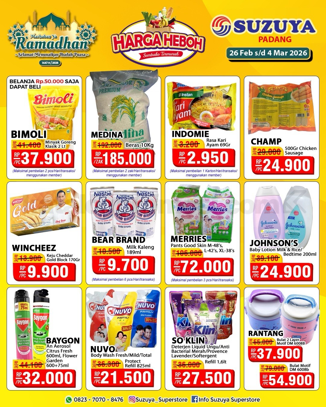 Promo JSM SUZUYA SUPERSTORE 26 Februari - 01 Maret 2026 Promo JSM SUZUYA SUPERSTORE 26 Februari - 01 Maret 2026 7