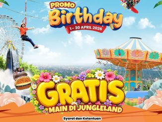 Promo JungleLand Birthday Treats Gratis Tiket Masuk untuk ulang tahun bulan April dengan pendamping berbayar