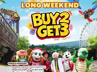 Promo JungleLand Long Weekend Buy 2 Get 3 tiket hemat April 2026