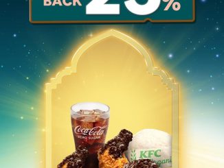 Promo KFC Blu Cashback 25% bayar pakai QRIS periode 15 Februari – 31 Desember 2026 minimal Rp. 60.000