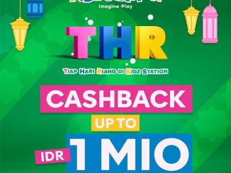 Promo Kidz Station Ramadan Cashback hingga Rp. 1.000.000 untuk belanja mainan keluarga