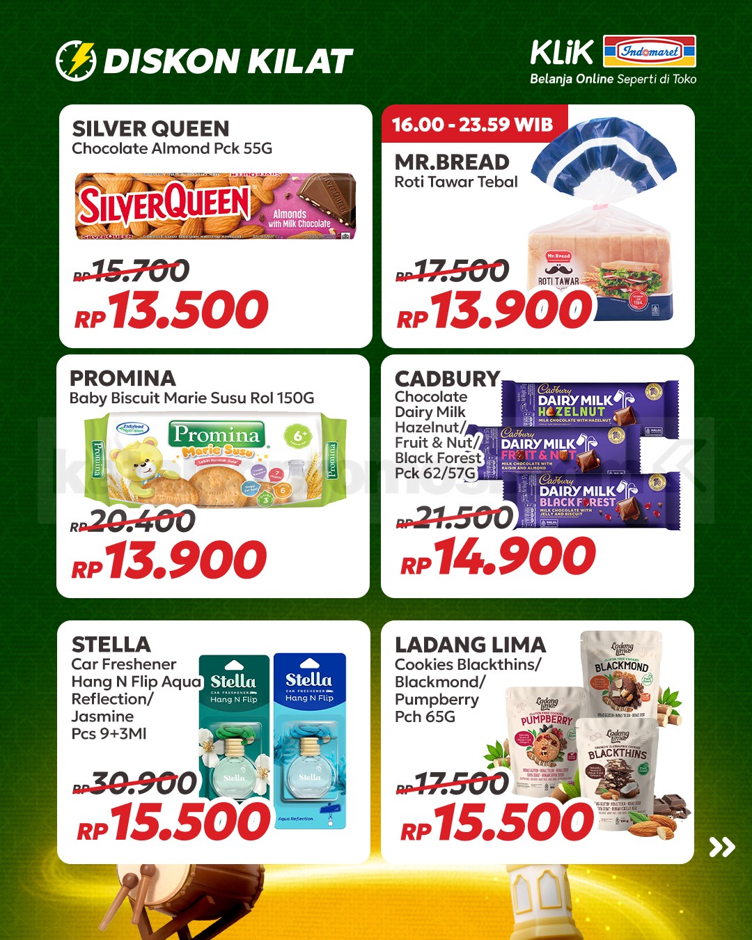 Promo KLIK INDOMARET Double Date 3.3 Diskon Kilat Promo KLIK INDOMARET Double Date 3.3 Diskon Kilat 6