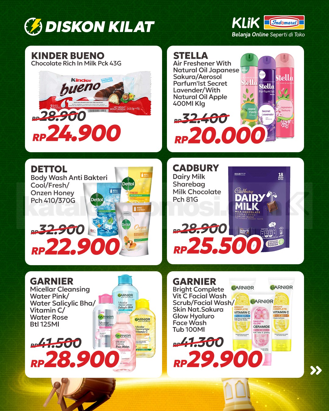 Promo KLIK INDOMARET Double Date 3.3 Diskon Kilat Promo KLIK INDOMARET Double Date 3.3 Diskon Kilat 7
