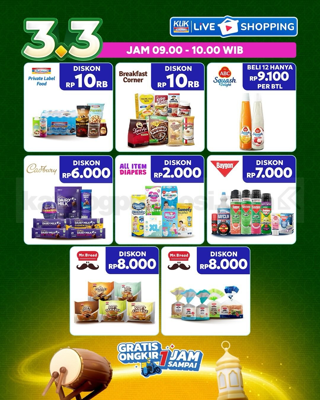 Promo KLIK INDOMARET Double Date 3.3 Diskon Kilat Promo KLIK INDOMARET Double Date 3.3 Diskon Kilat 19