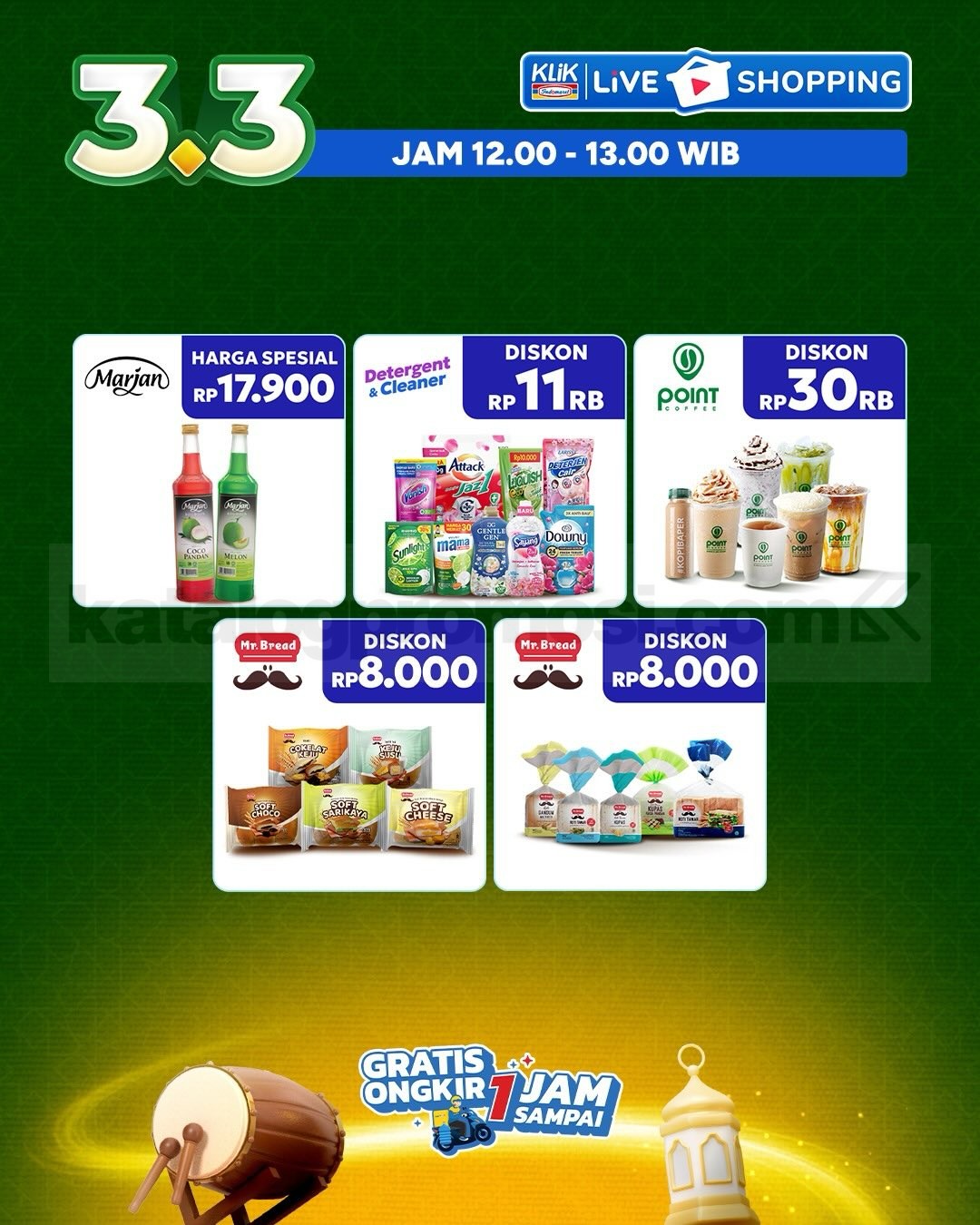 Promo KLIK INDOMARET Double Date 3.3 Diskon Kilat Promo KLIK INDOMARET Double Date 3.3 Diskon Kilat 22