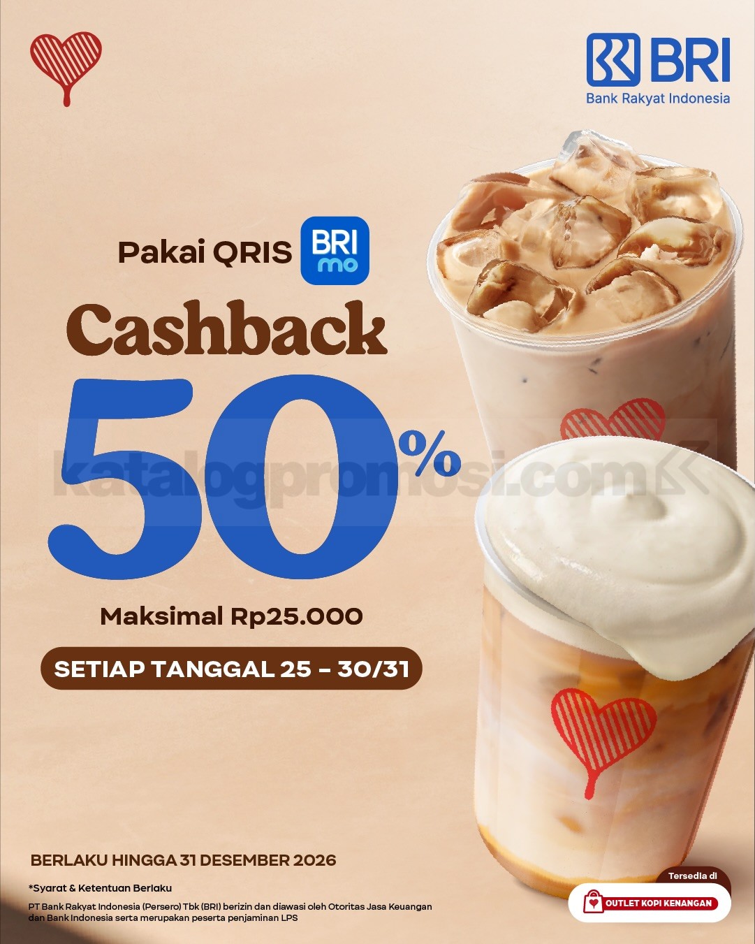 Promo Kopi Kenangan Payday Cashback hingga 65%