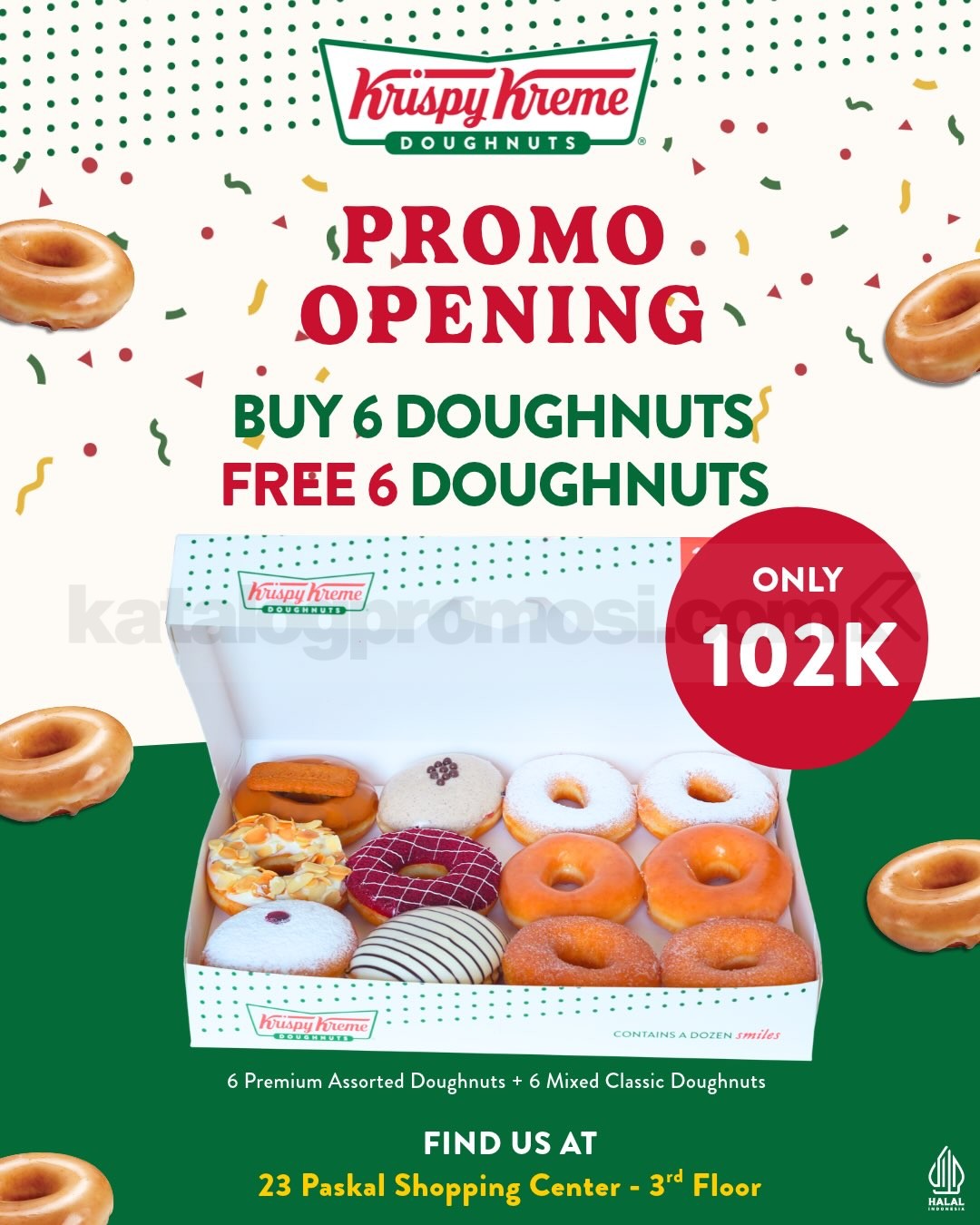 Promo Krispy Kreme Opening Bandung Beli 6 Gratis 6 Promo Krispy Kreme Opening Bandung Beli 6 Gratis 6 1
