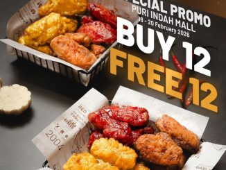 Promo Kyochon Chicken Special Buy 12 Free 12 Wings di Puri Indah Mall 18-20 Februari 2026