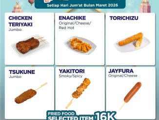 Promo Lawson Fryday Fried Food mulai Rp. 13.500 berbagai menu fried food setiap Jumat