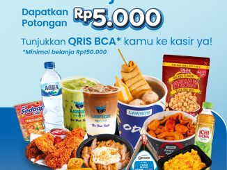 Promo Lawson QRIS BCA Diskon Rp. 5.000 transaksi minimal Rp. 150.000 periode 1–15 Maret 2026
